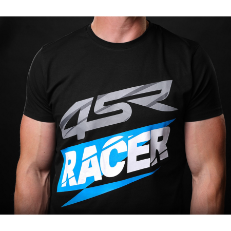 4SR T-Shirt Racer Black